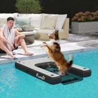 Inflatable Dog Boat Ramp Up To 286 Lbs
