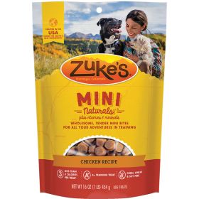Zukes Dog Mini Natural Chicken 1Lb