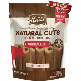 Merrick Dog Natural Cut Beef Small Chew 7 Count