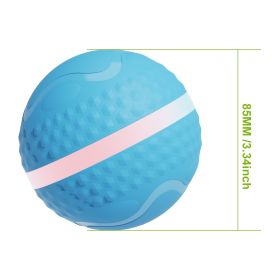 Smart Interactive Dog Toys, Automatic Moving Ball With Lighting Modes,  Interactive Dog Toys For Dog Enrichment & Stimulation, Motion Activated Rollin (Option: Blue)