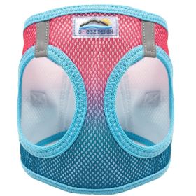 American River Choke Free Dog Harness Ombre Collection (Color: Sugar Plum, size: 3X-Large)
