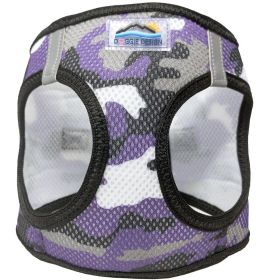 American River Choke Free Dog Harness Camouflage Collection (Color: Purple Camo, size: medium)