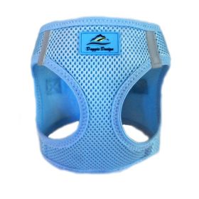American River Solid Ultra Choke Free Dog Harness (Color: light blue, size: medium)