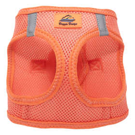 American River Solid Ultra Choke Free Dog Harness (Color: Coral, size: XS)