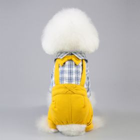 Dog Clothes Spring And Summer Clothing (Option: Yellow-XS)